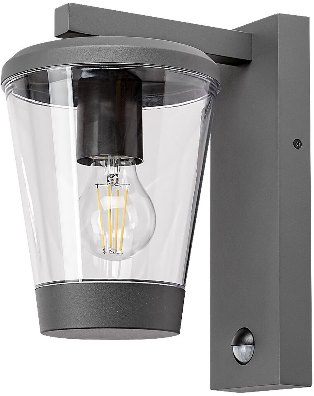 Rabalux Savano applique murale extérieure 1x40 W transparent-anthracite 7267