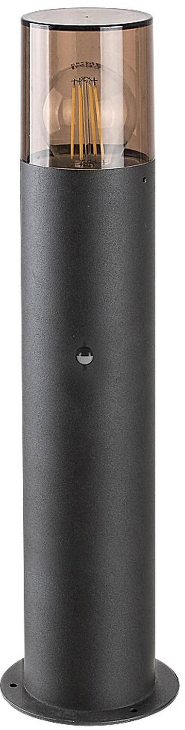 Rabalux Teplice lampadaire extérieur 1x12 W noir-fumé 77027