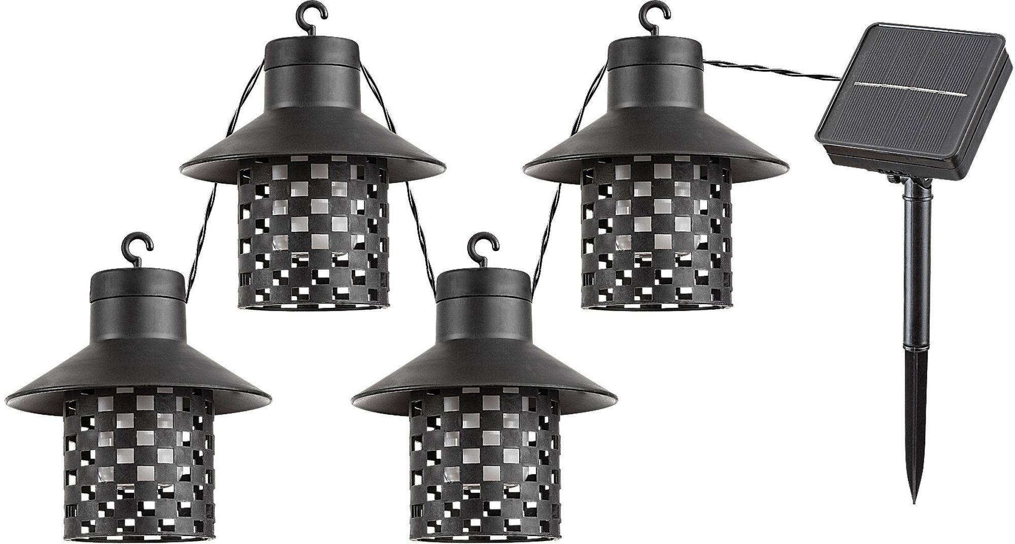 Rabalux Ximpu guirlande extérieure x0.1 W noir 77003