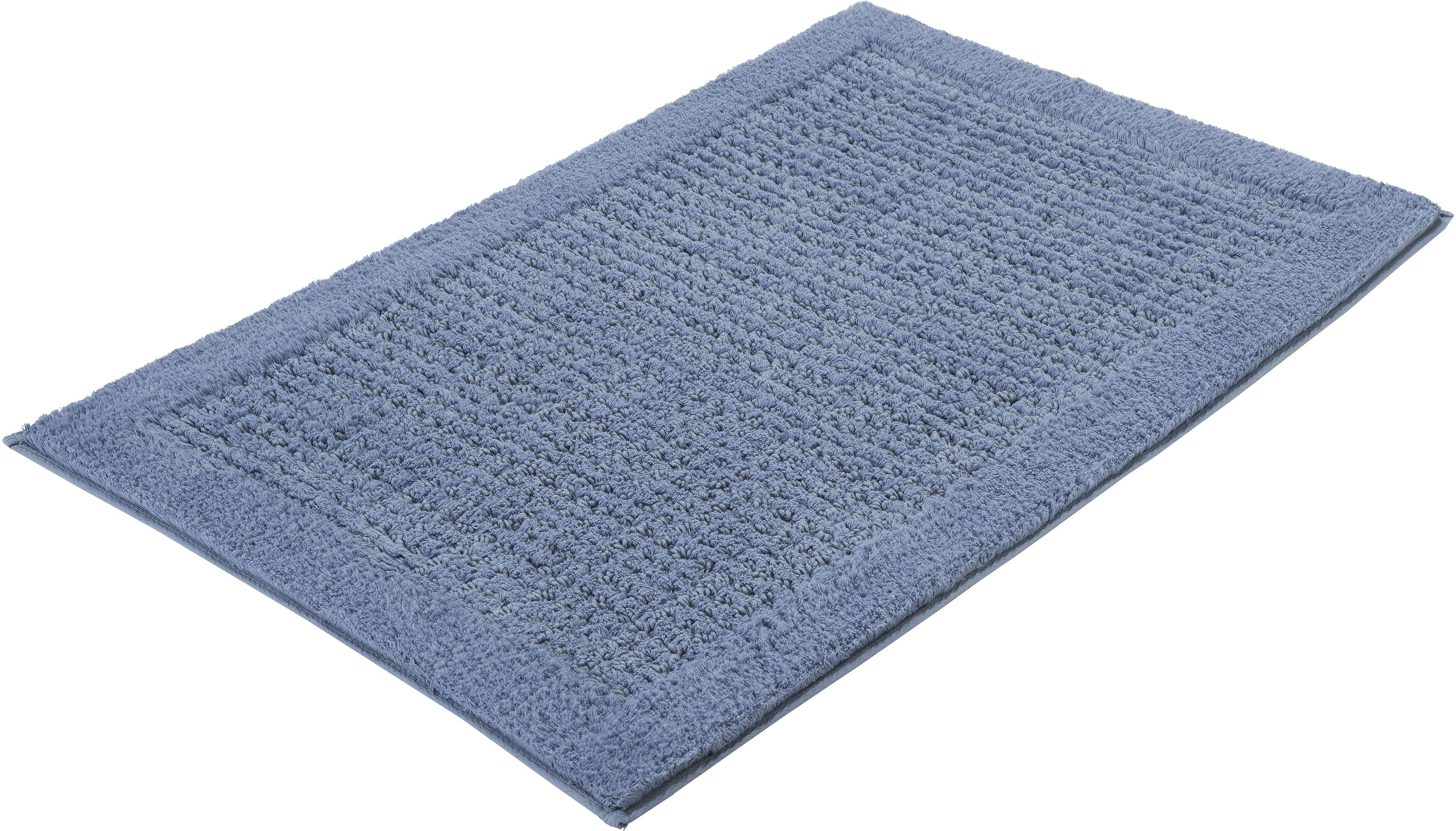 Kleine Wolke Net tapis de bain 140x80 cm rectangulaire bleu 9171746657