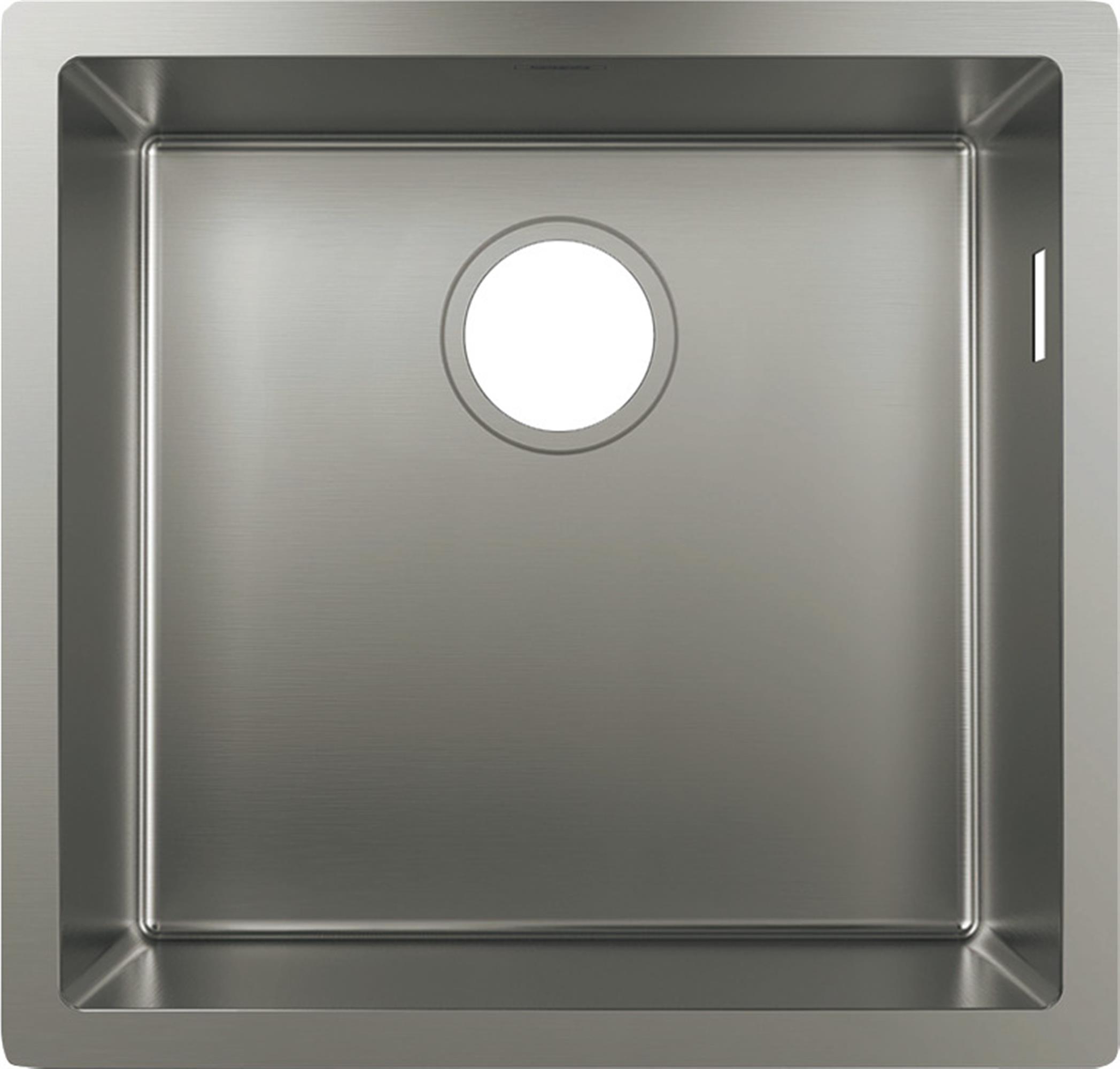 Hansgrohe S 71 évier en acier inoxydable 45.2x40 cm acier 43426800