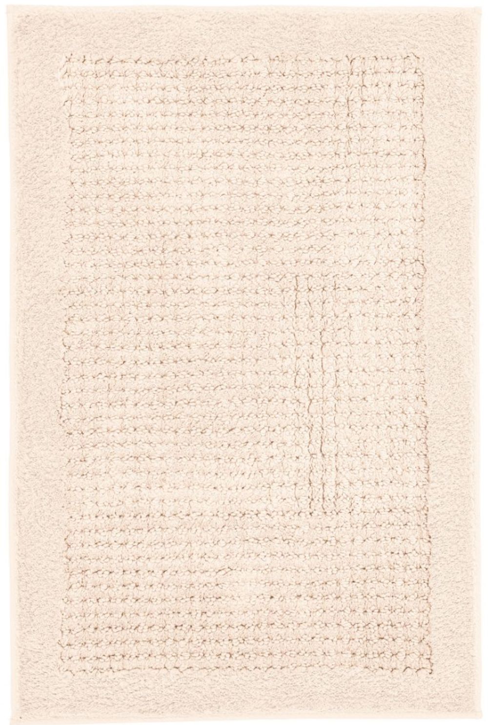 Kleine Wolke Net tapis de bain 90x60 cm rectangulaire beige 9171202519