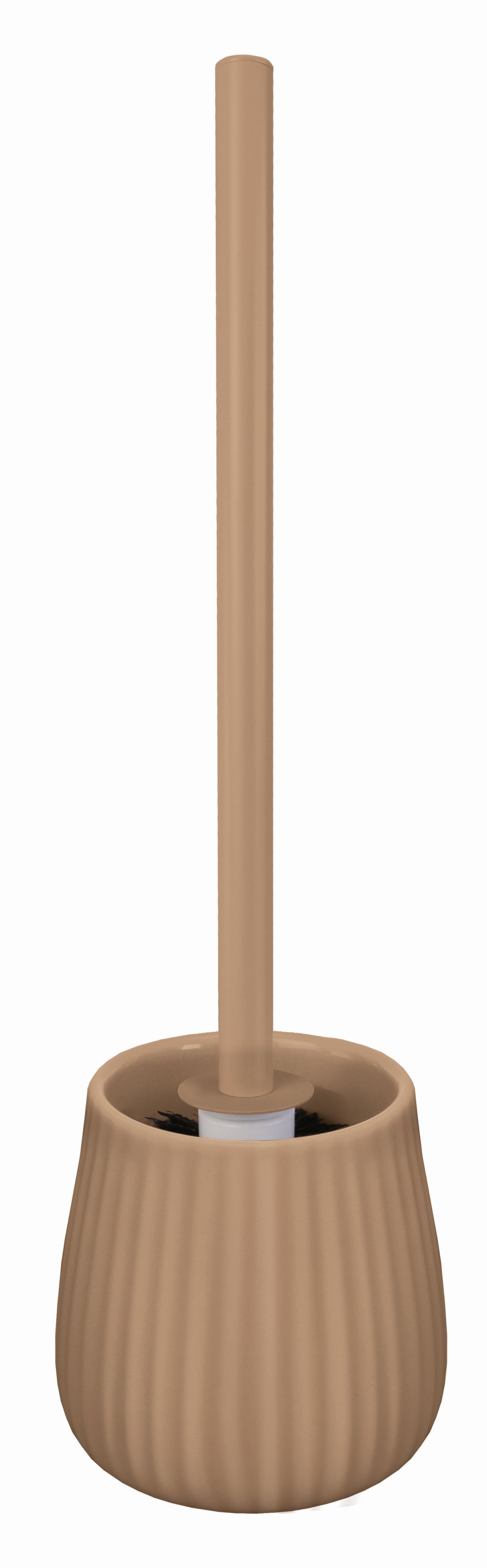 Kleine Wolke Groove brosse wc posé marron 8091314856