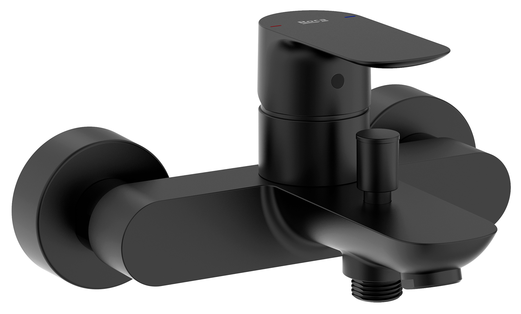 Roca Cala mitigeur bain-douche murale noir A5A026ENB0