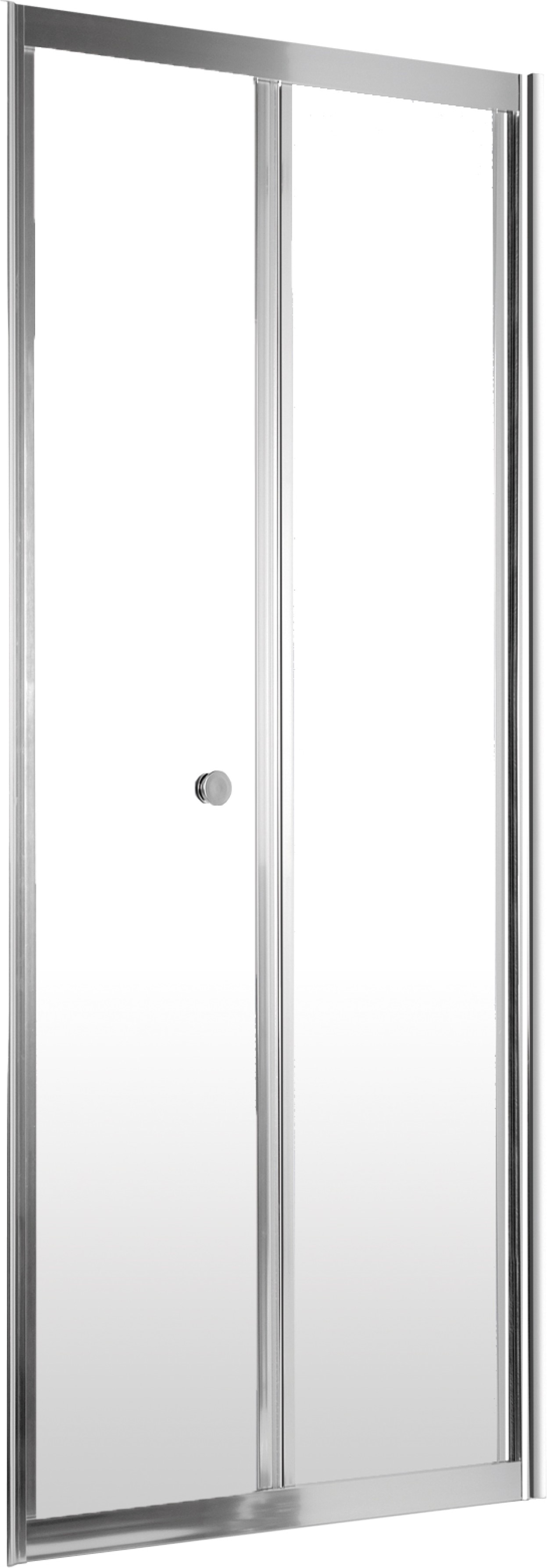 Deante Jasmin Plus porte de douche 80 cm pliable chrome brillant/verre transparent KTJ022D
