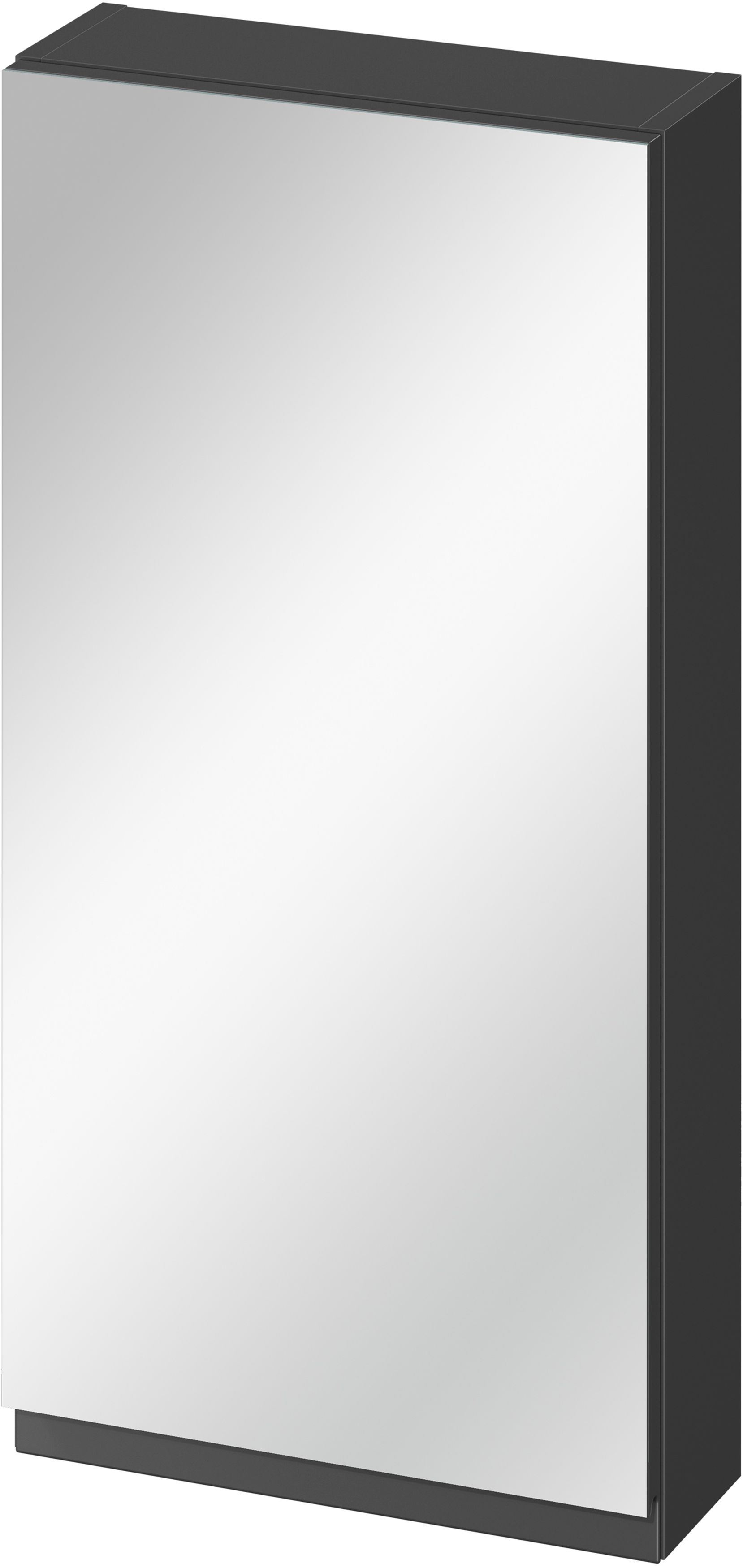 Cersanit Moduo armoire 40x14.4x80 cm avec miroir anthracite S590-071-DSM