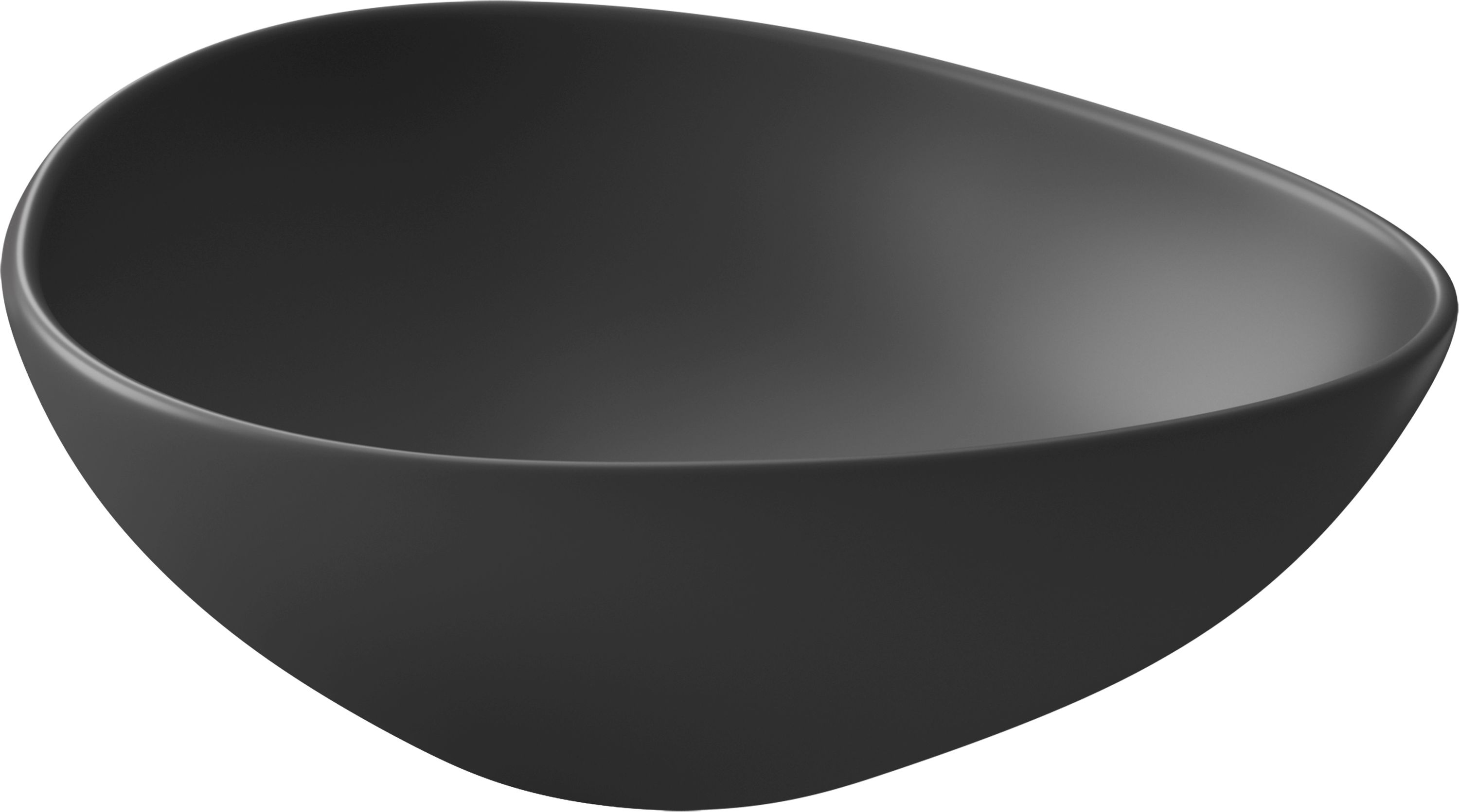 Cersanit Moduo lavabo 44x35.5 cm à poser anthracite mat K116-105