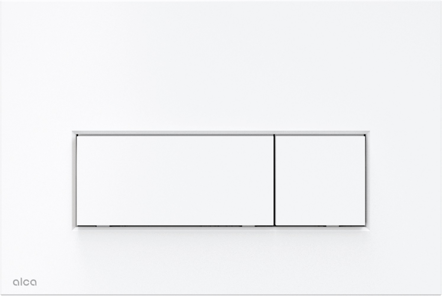 Alca Thin bouton de chasse d'eau pour WC blanc M576
