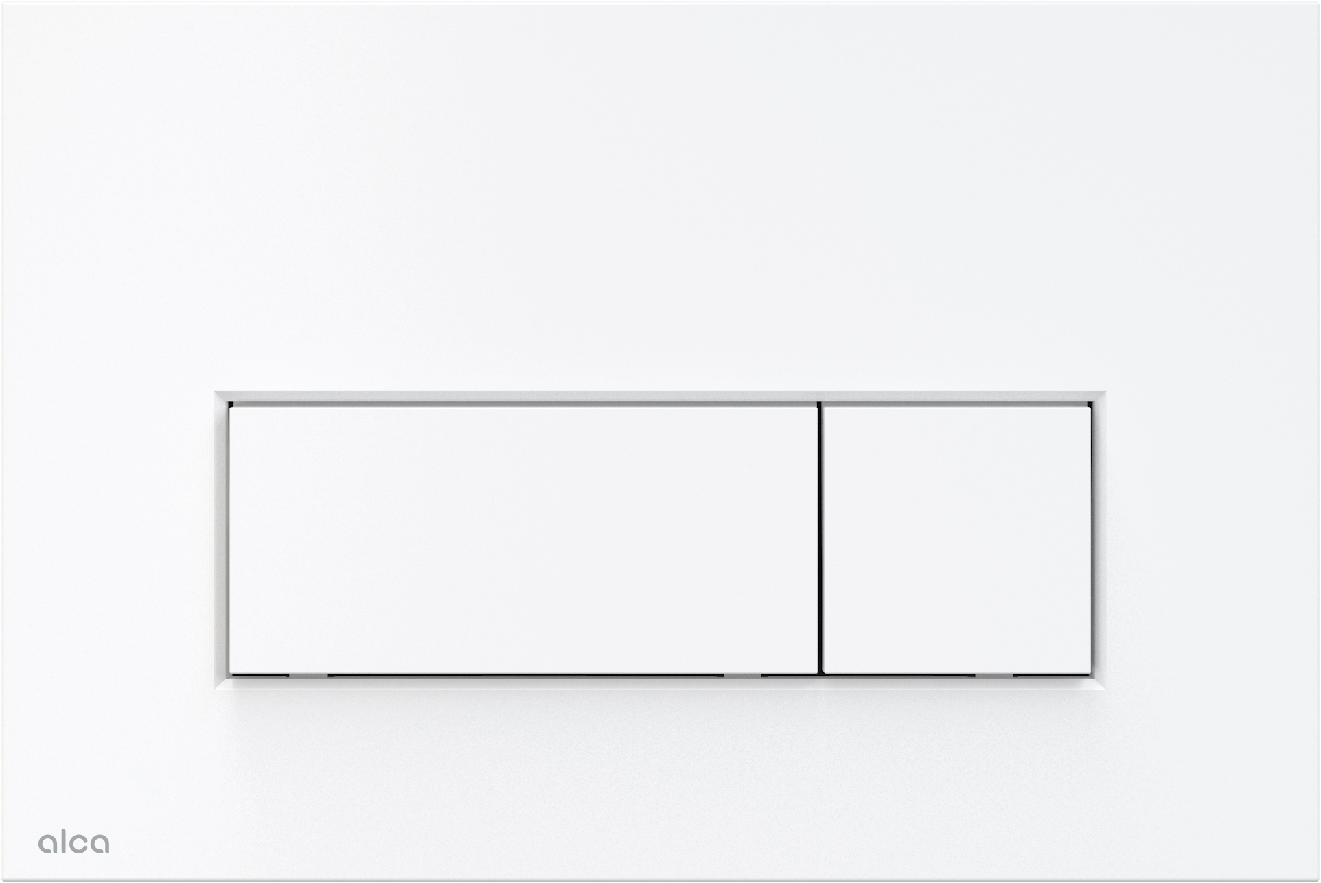 Alca Thin bouton de chasse d'eau pour WC blanc M570