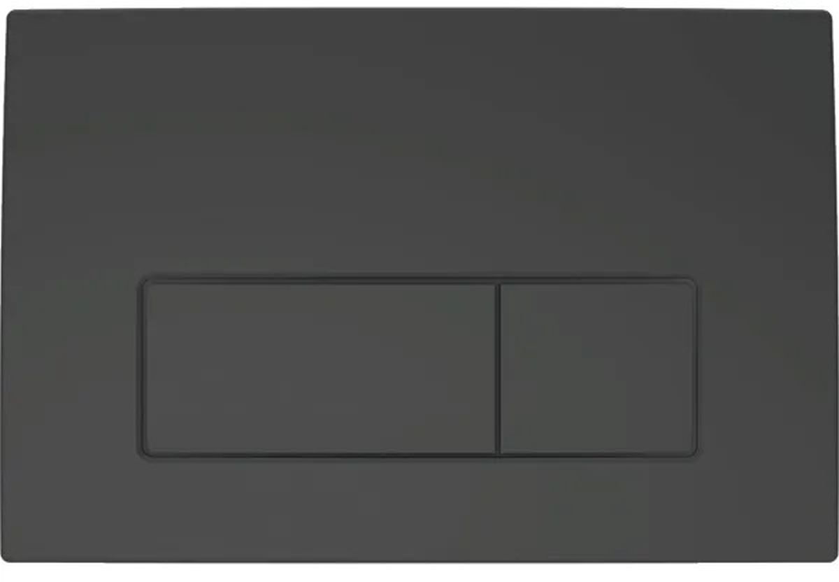 Geberit Delta bouton de chasse d'eau pour WC noir 115.119.14.1