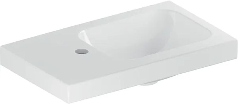 Geberit iCon lavabo 53x31 cm rectangulaire de meuble blanc brillant 501.833.00.2