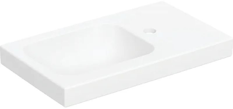 Geberit iCon lavabo 53x31 cm rectangulaire de meuble blanc mat 501.832.JT.1