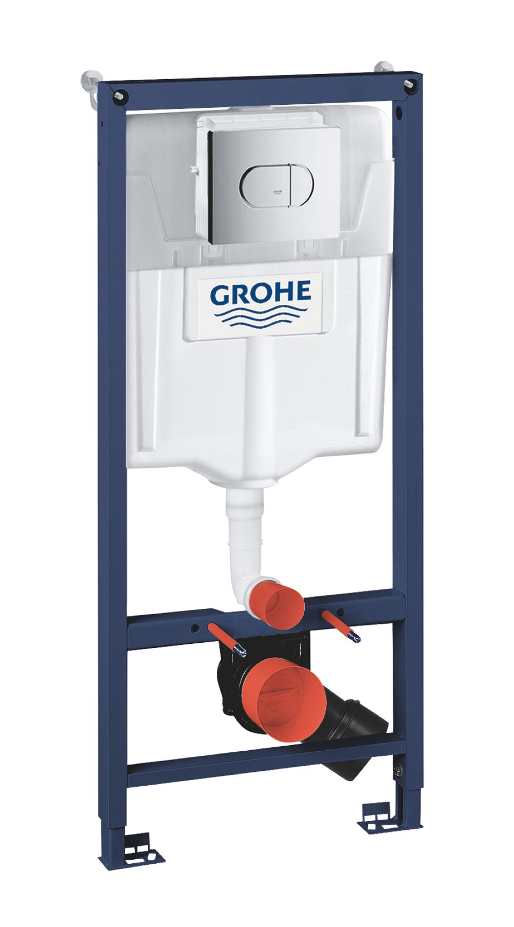 Grohe Solido châssis encastré avec bouton de chasse d'eau pour cuvette suspendue 38981000