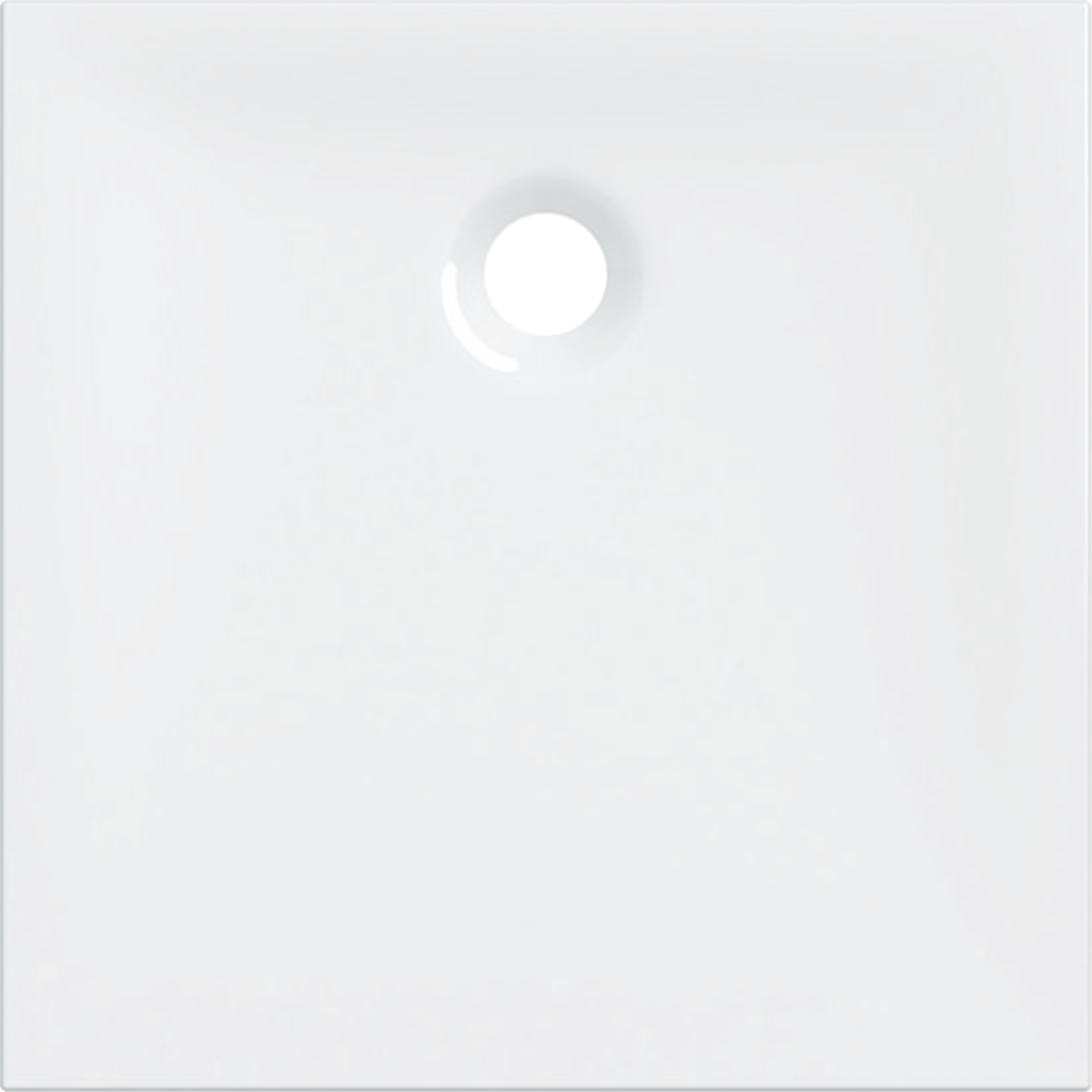 Geberit Nemea receveur de douche carré 80x80 cm blanc 550.570.00.1