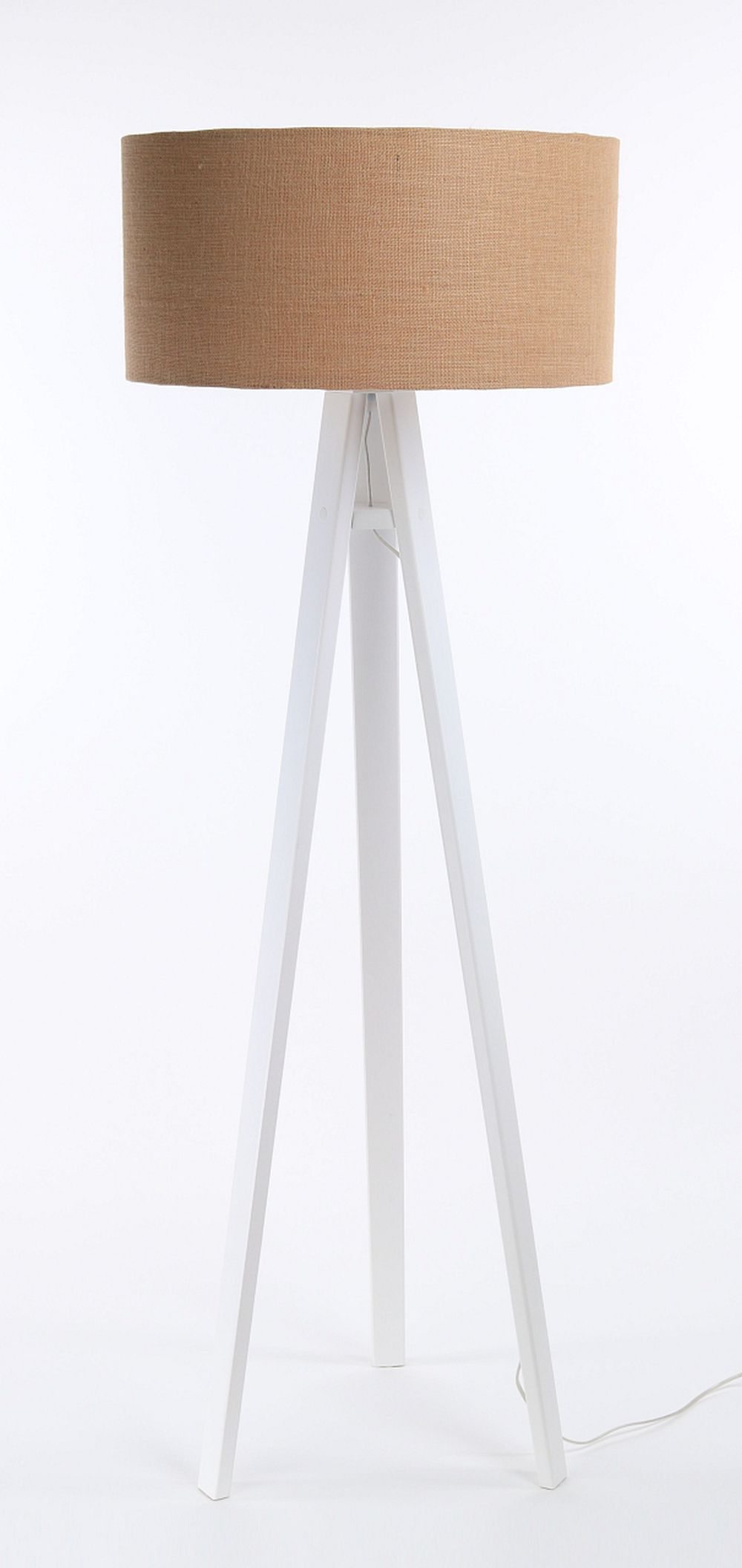 BPS Koncept Boho lampadaire 1x60 W blanc-crème 0E0P-131W-50