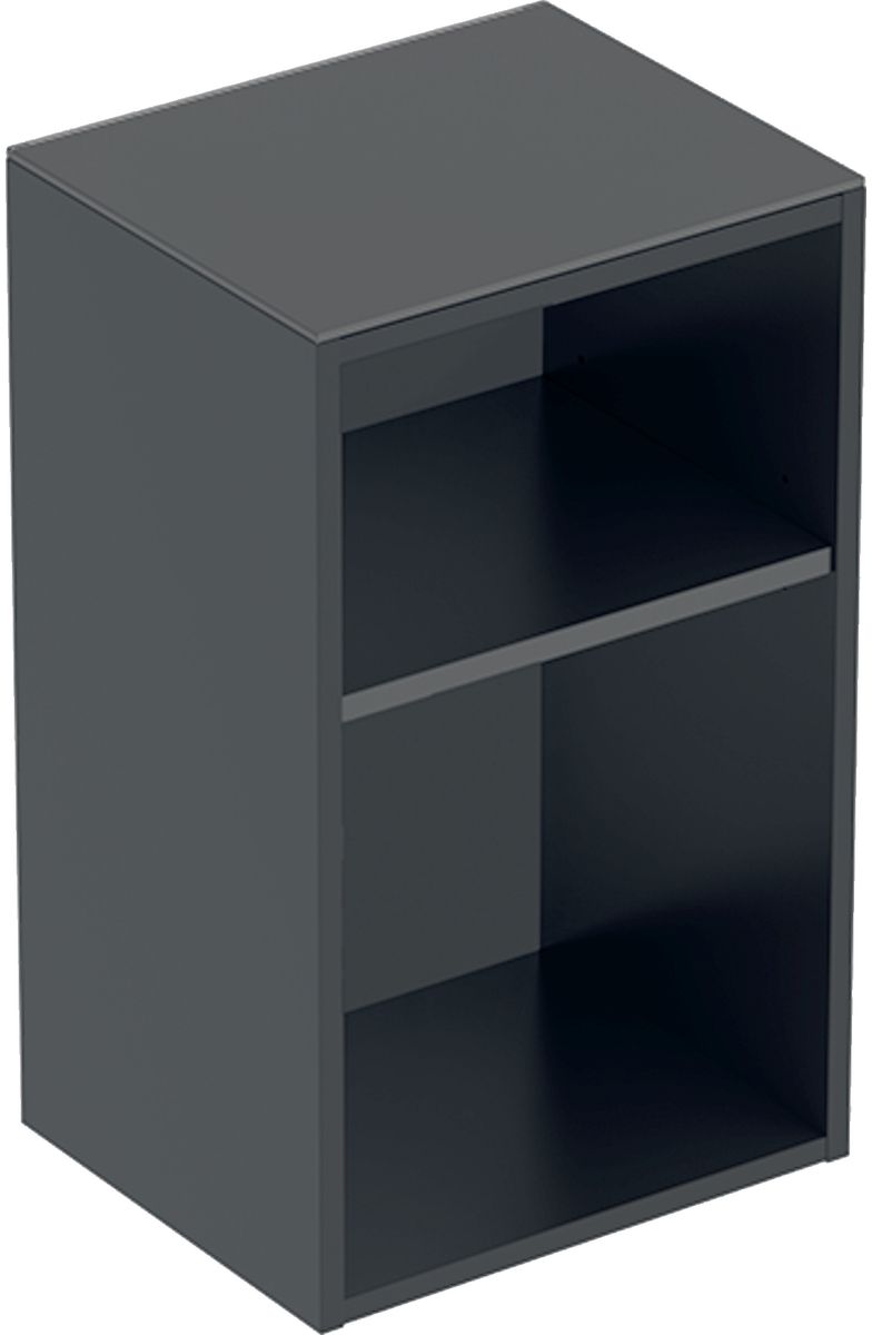 Geberit Smyle Square armoire 36x29.9x60 cm latérale suspendue noir 500.358.JK.1
