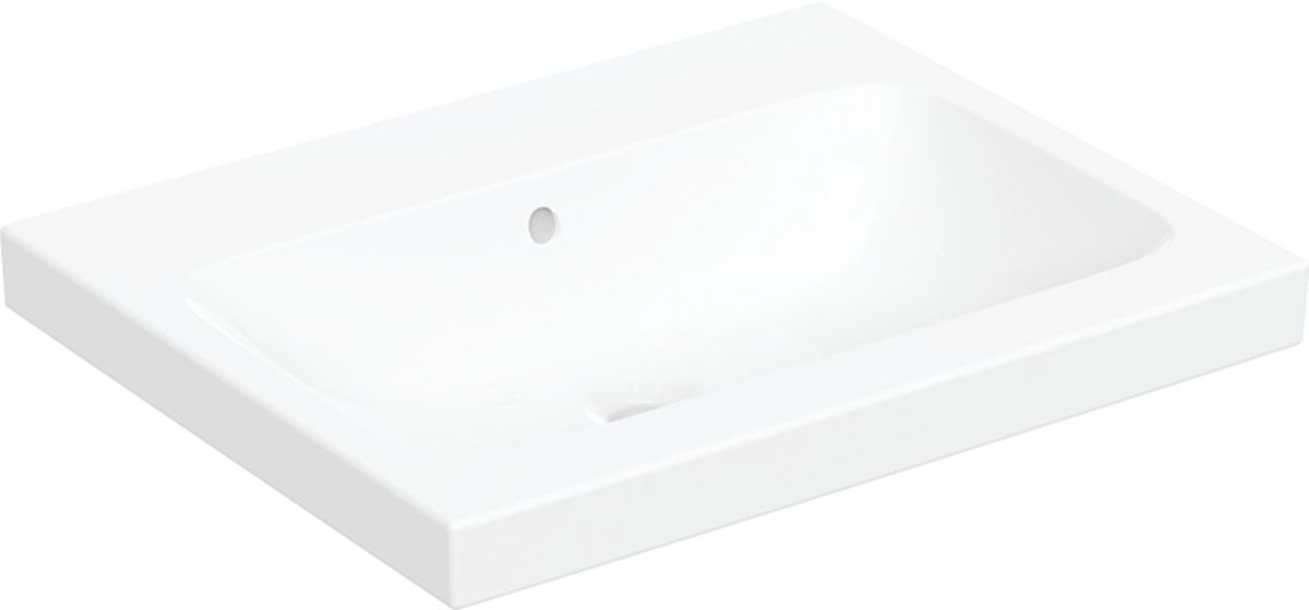 Geberit iCon lavabo 60x48 cm rectangulaire à poser blanc 501.847.00.4