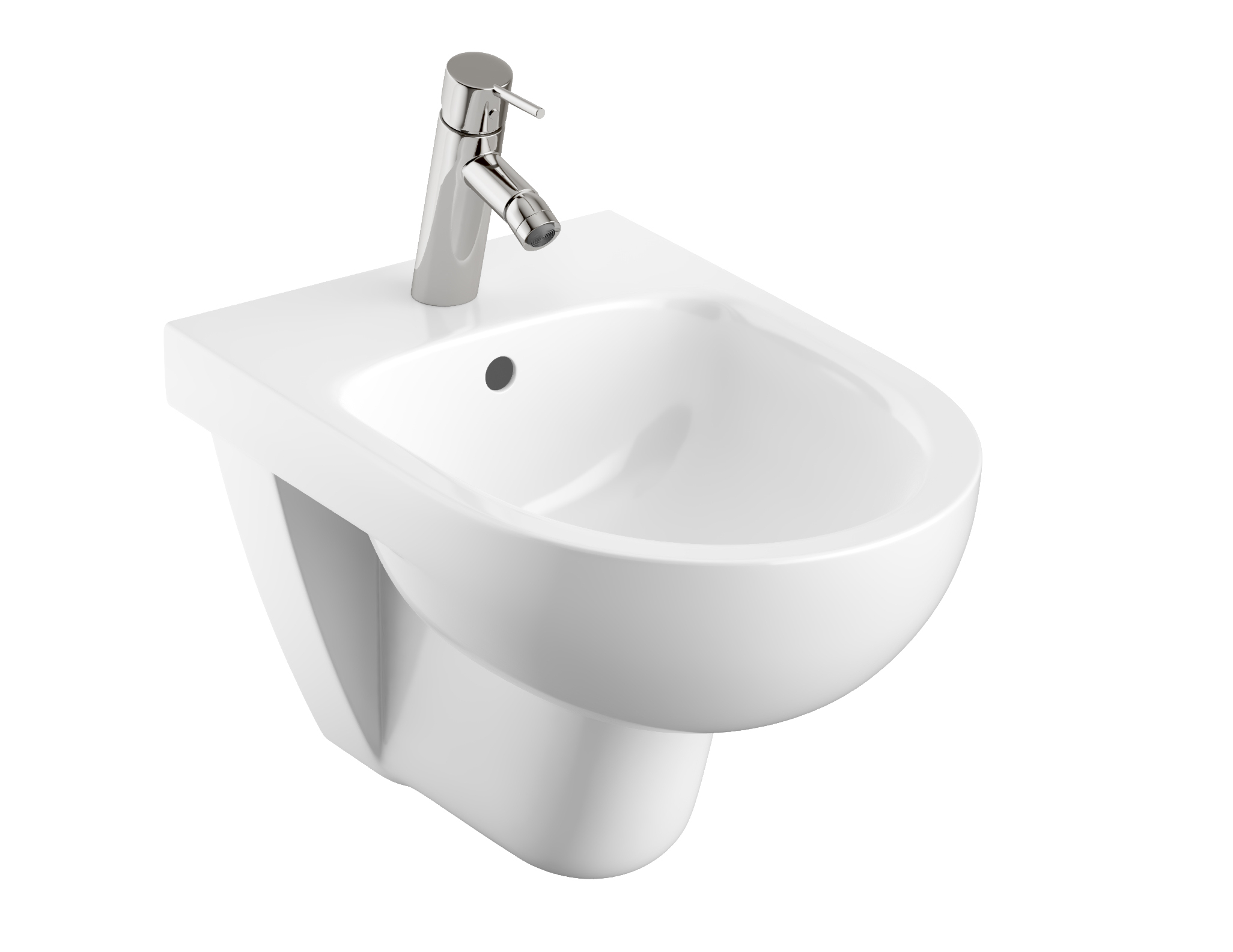 Geberit Selnova bidet suspendu blanc 500.264.01.7