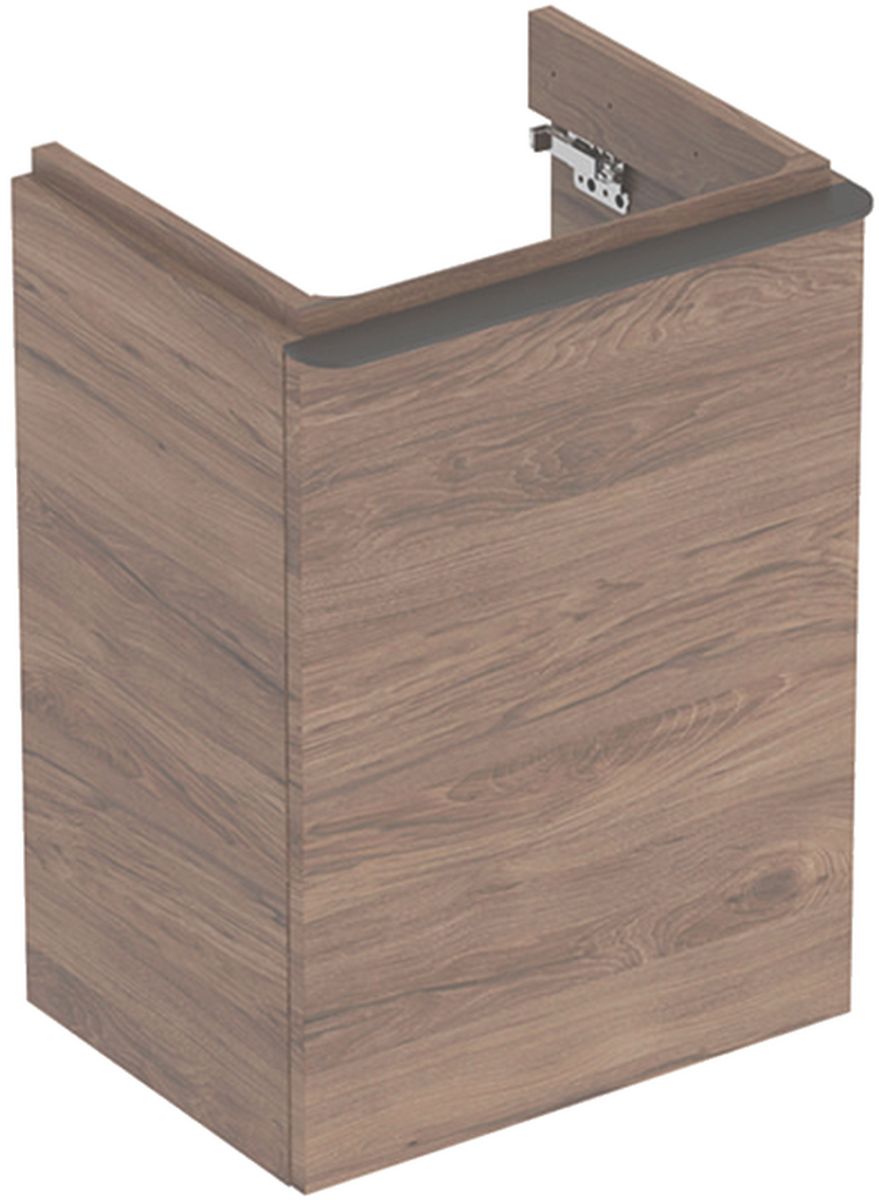 Geberit Smyle Square armoire 44.2x35.6x61.7 cm sous-lavabo suspendu noyer 500.351.JR.1