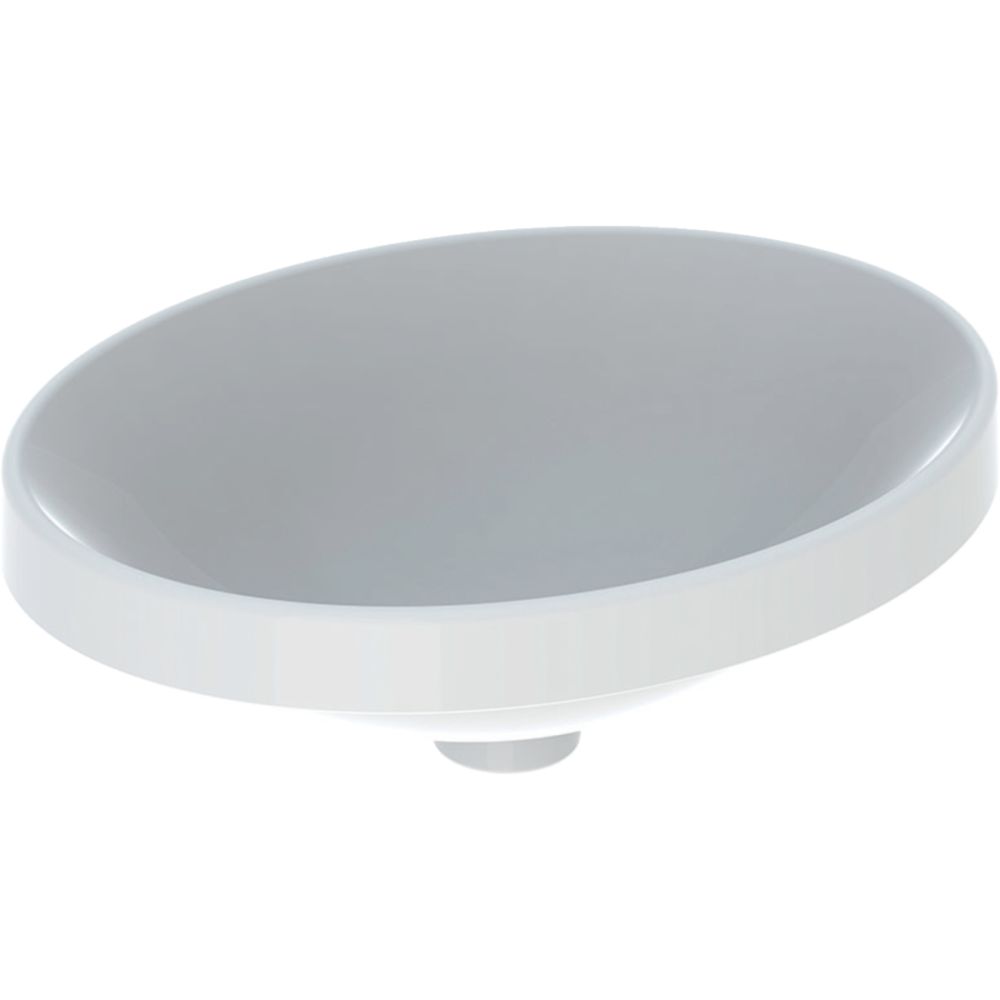 Geberit Variform lavabo 50x40 cm ovale encastrée blanc 500.710.01.2