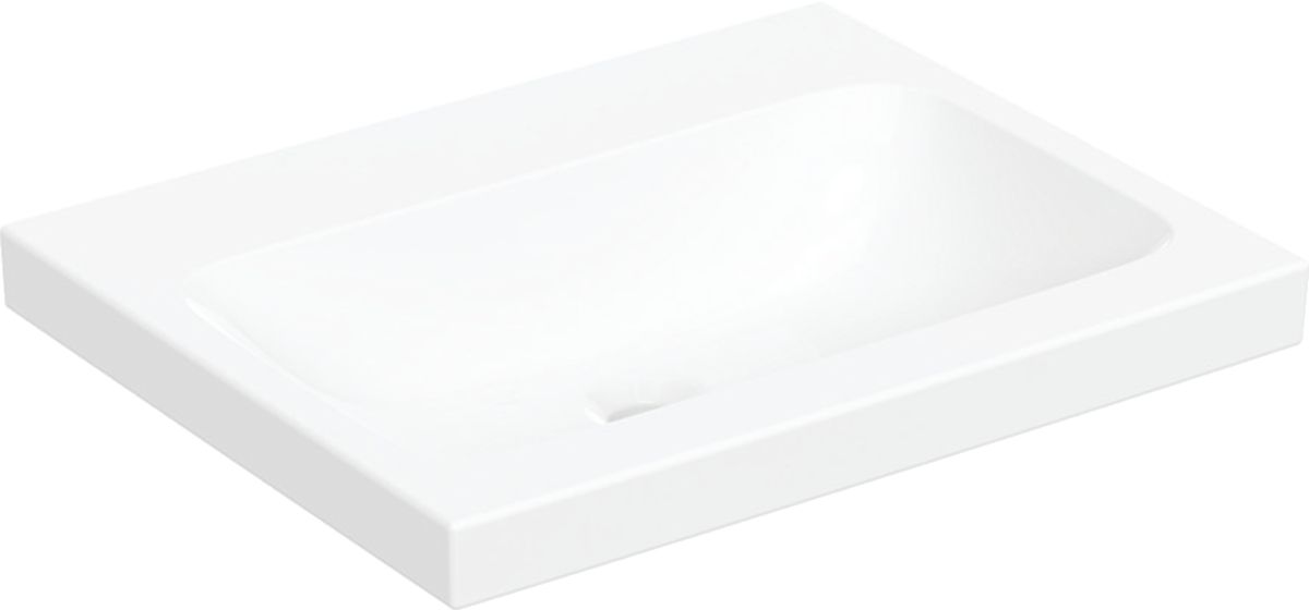 Geberit iCon lavabo 60x48 cm rectangulaire à poser blanc 501.847.00.8