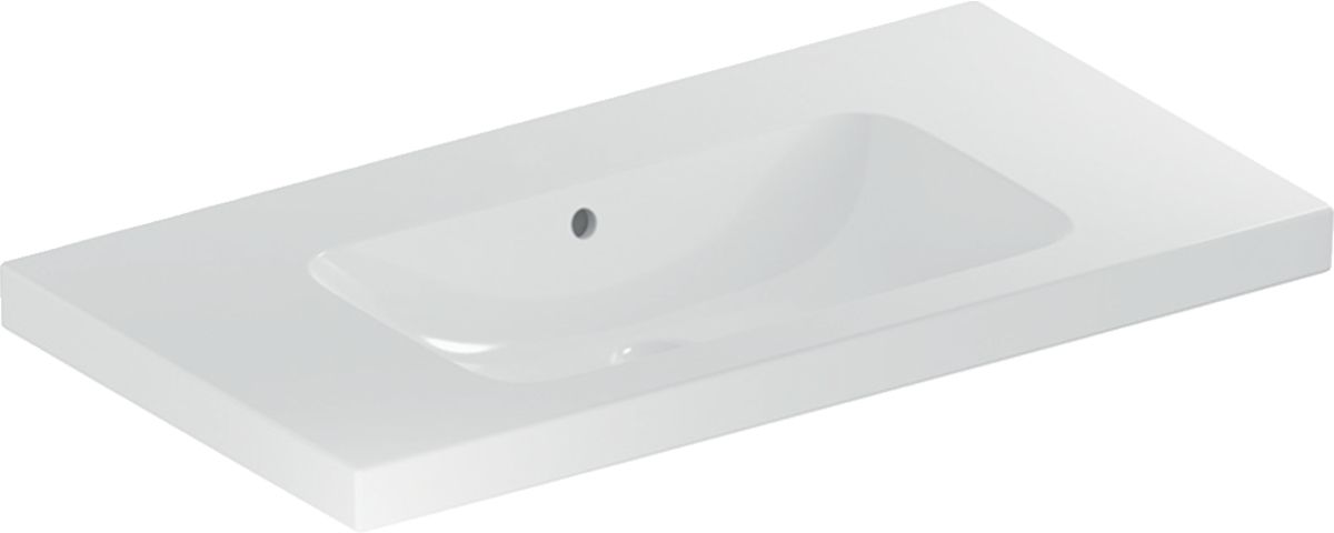 Geberit iCon lavabo 90x48 cm rectangulaire de meuble blanc 501.840.00.4