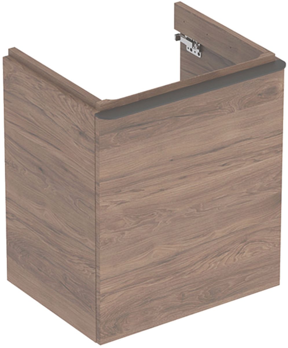 Geberit Smyle Square armoire 53.6x43.3x61.7 cm sous-lavabo suspendu noyer 500.366.JR.1