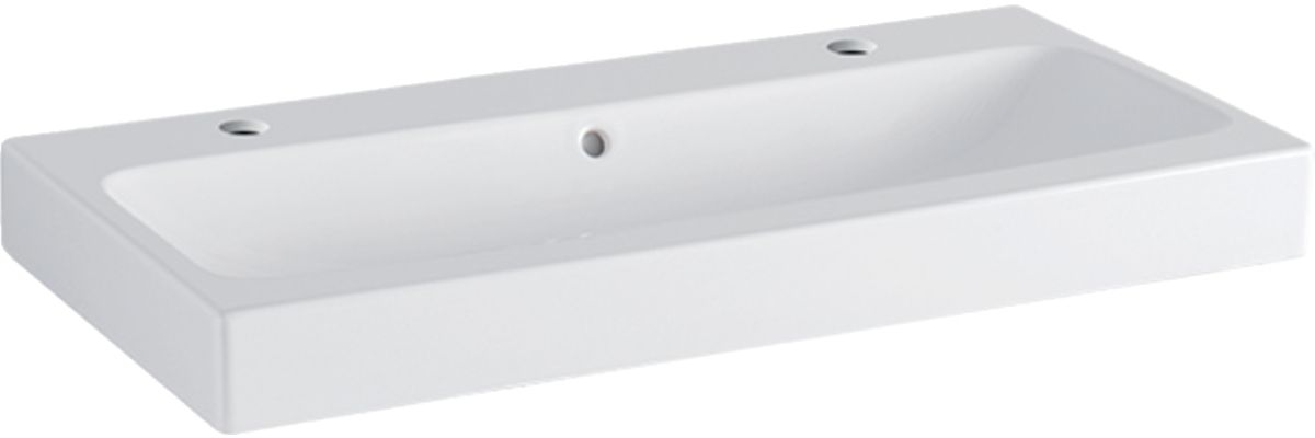 Geberit iCon lavabo 90x48.5 cm rectangulaire de meuble blanc mat 502.924.00.1