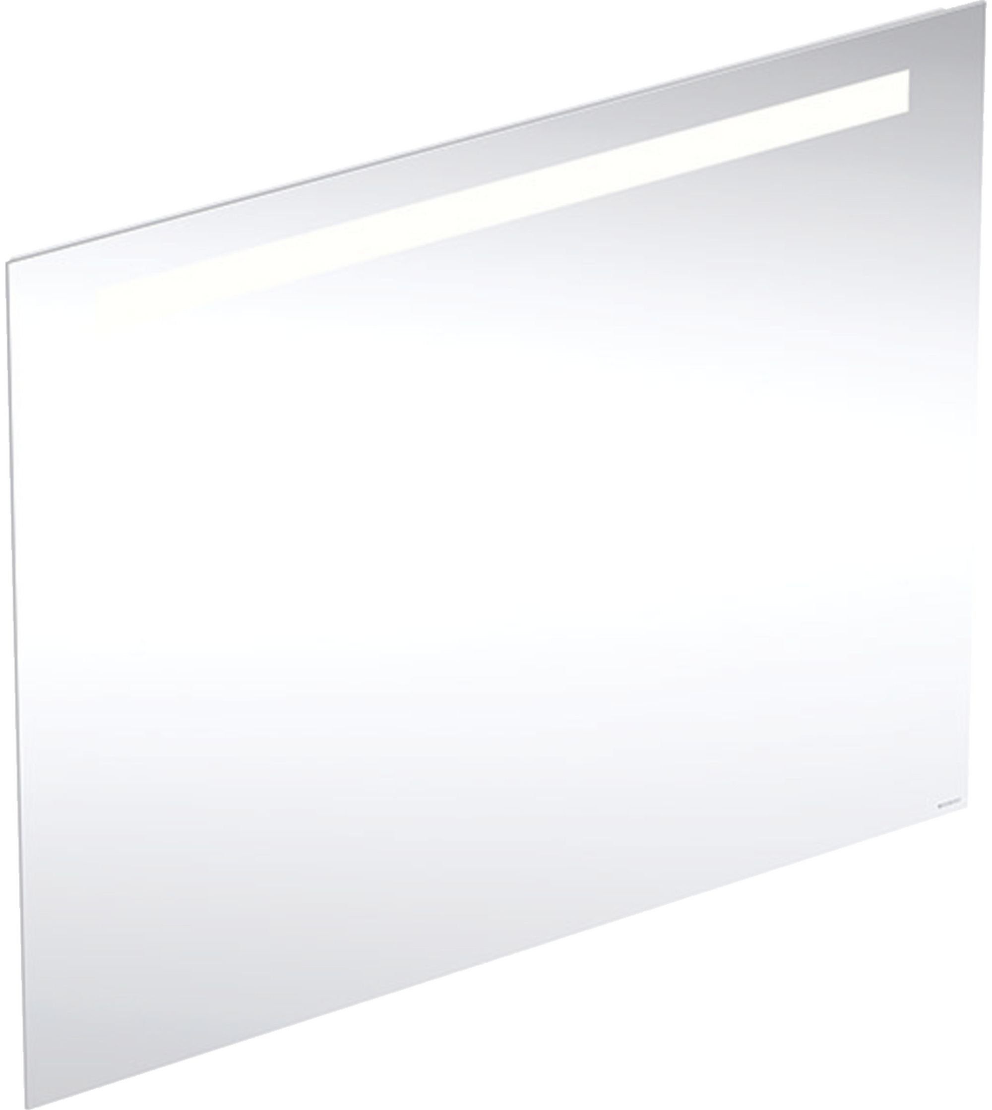 Geberit Option Basic Square miroir 100x70 cm rectangulaire avec éclairage 502.809.00.1
