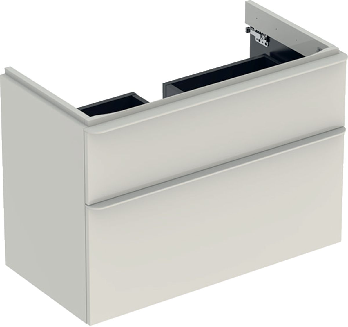 Geberit Smyle Square table décorative 88.4x47x61.7 cm sous-lavabo suspendu gris 500.354.JL.1