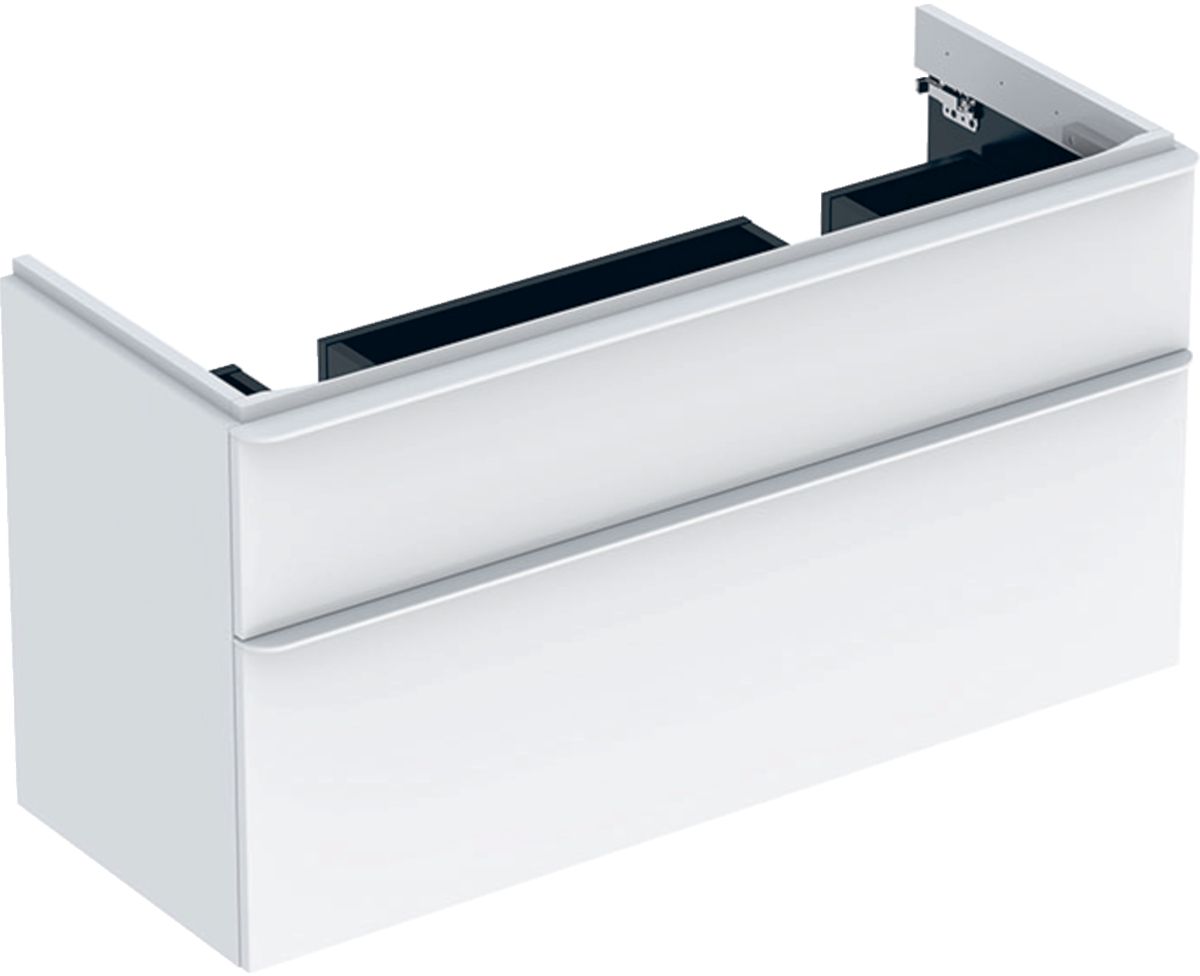 Geberit Smyle Square armoire 118.4x47x61.7 cm sous-lavabo suspendu blanc 500.356.00.1
