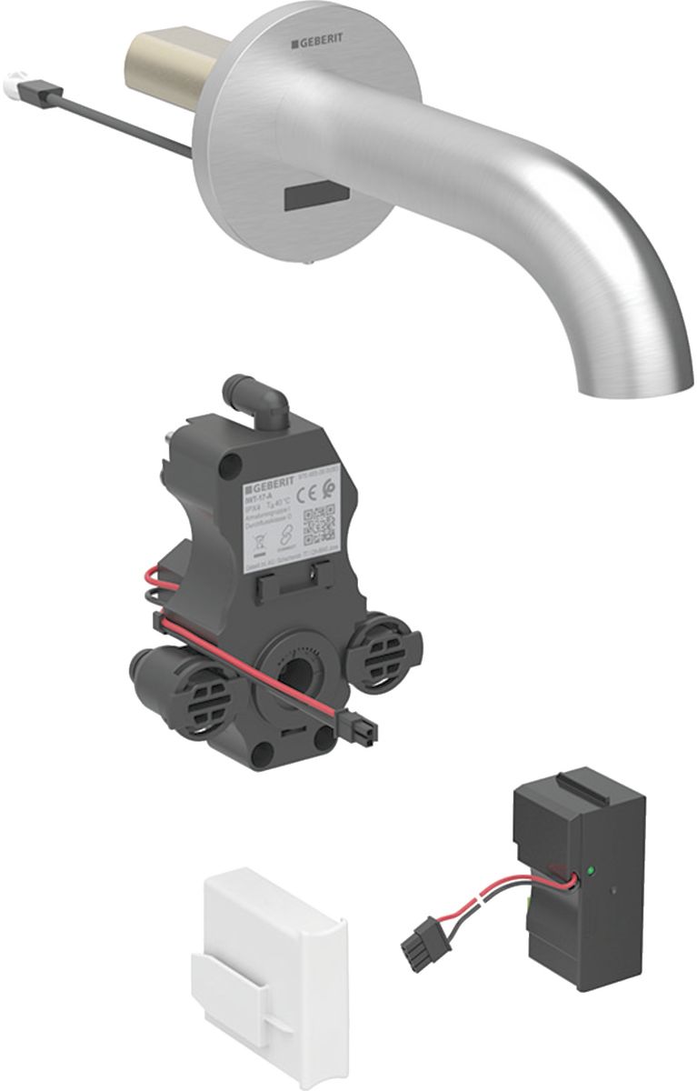 Geberit Piave mitigeur de lavabo encastrée électronique acier 116.282.SN.1