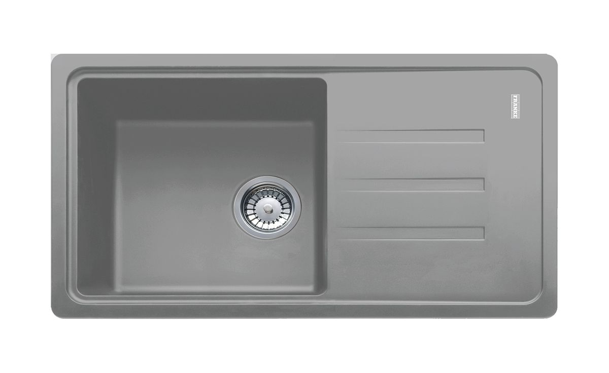 Franke Bliss évier en granit 78x43.5 cm gris/graphite/onyx 114.0676.309