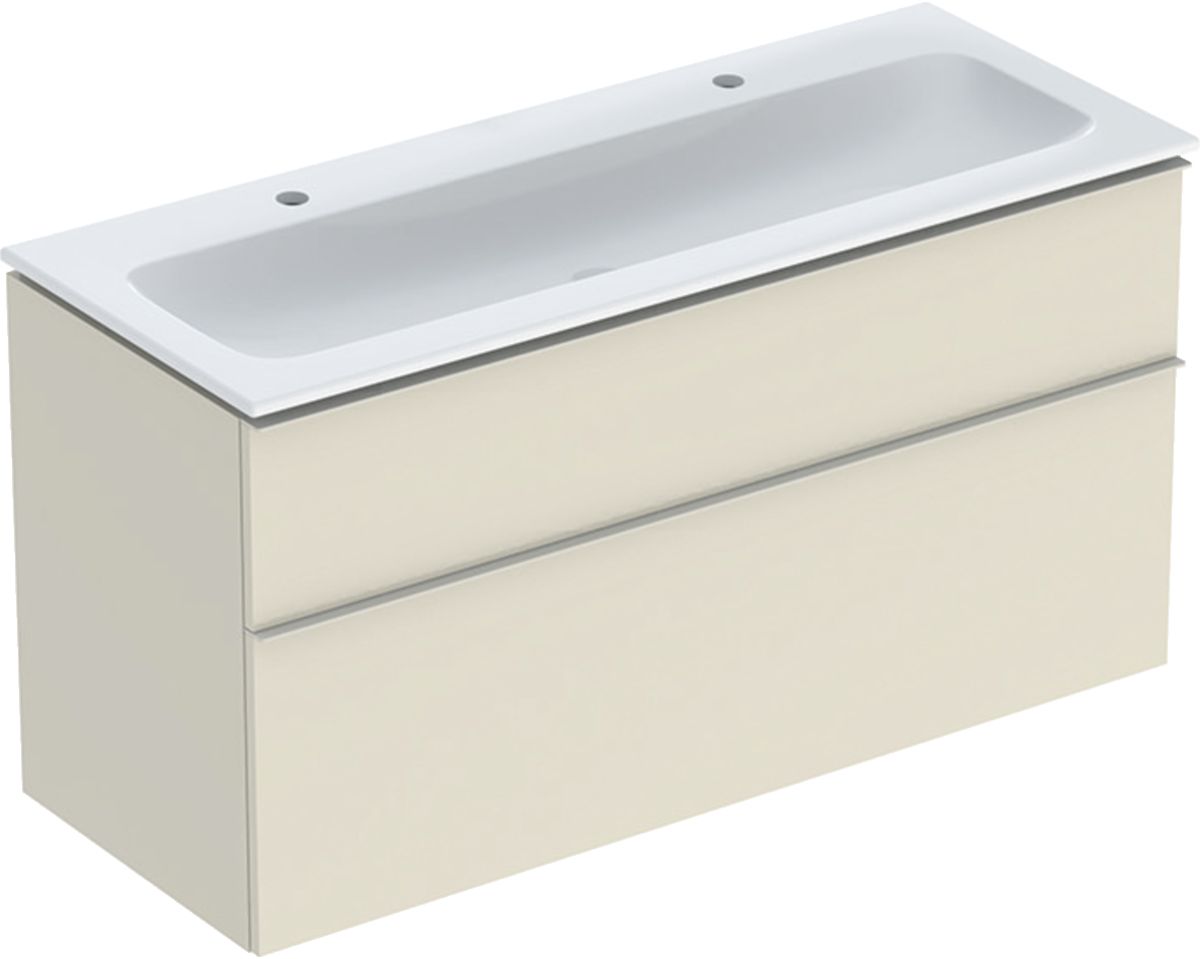 Geberit iCon lavabo avec meuble 120 cm grise 502.334.JL.1