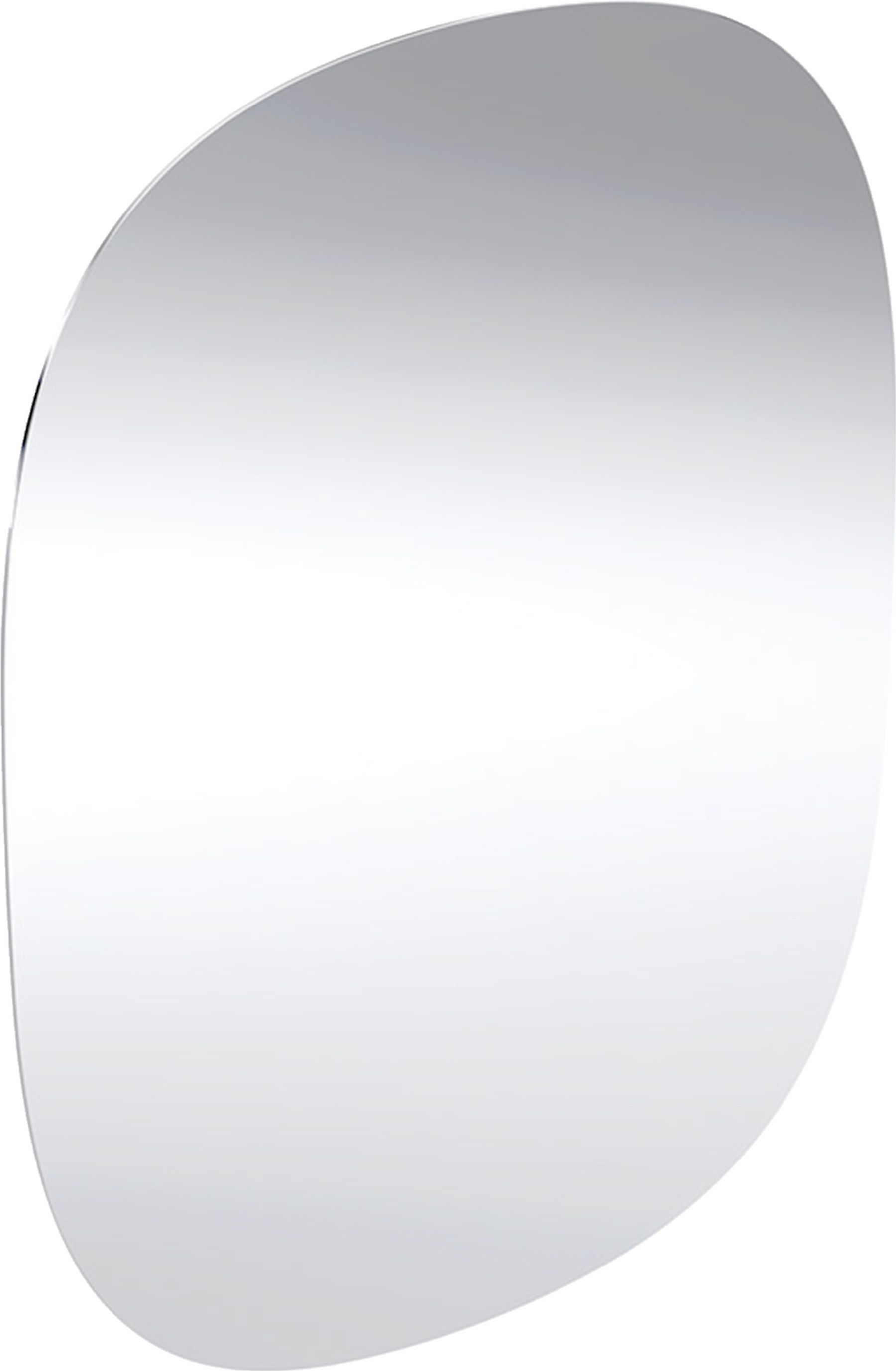 Geberit Option Oval miroir 60x80 cm ovale avec éclairage 502.800.00.1