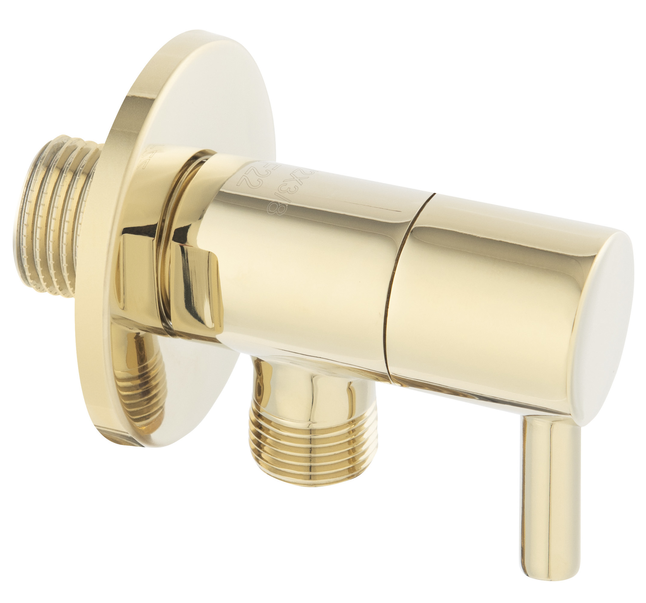 Ferro Rotondo vanne murale d'angle || Z296G