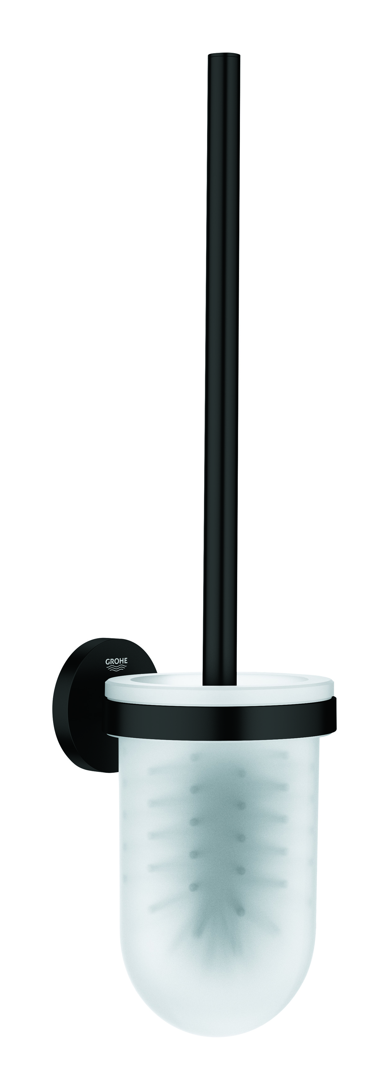 Grohe Start brosse wc à visser noir 411852430