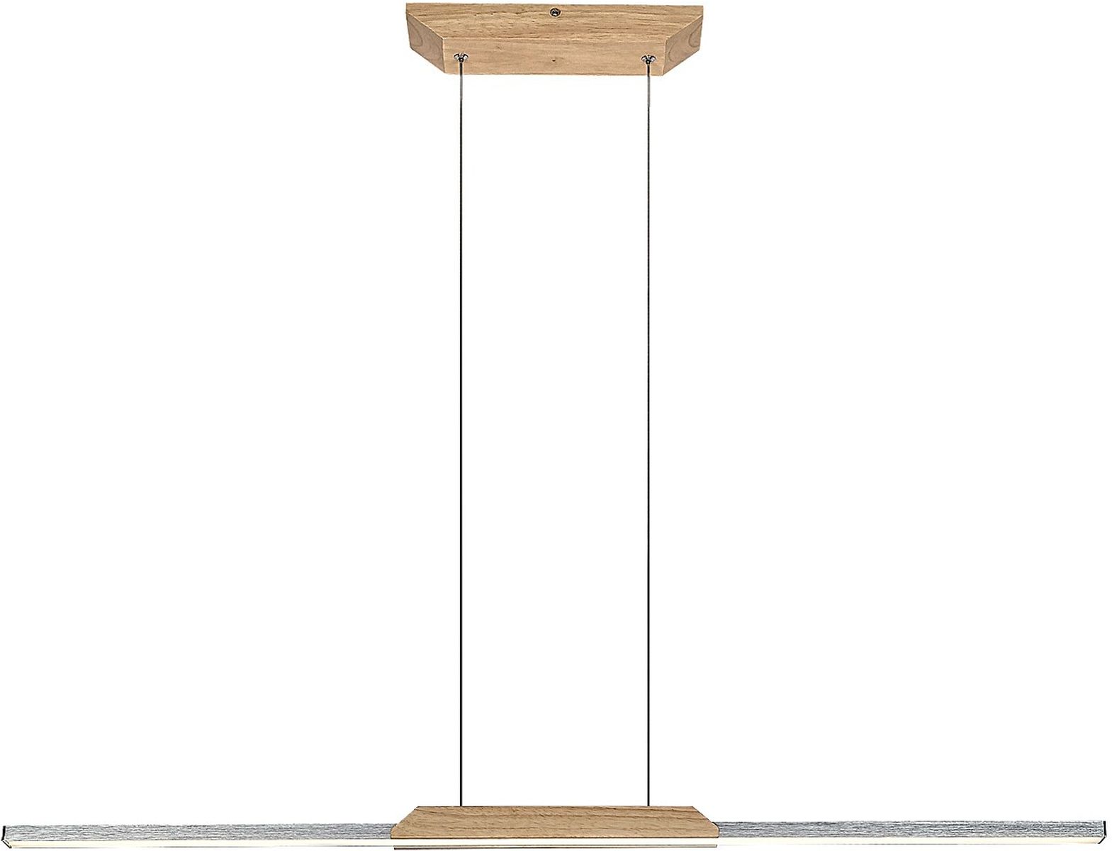 Rabalux Tamur lampe suspendue 1x26 W blanc-bois 72084