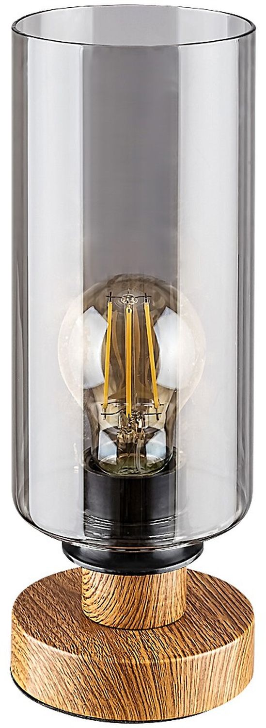 Rabalux Tanno lampe de table 1x25 W fumé-bois 74120