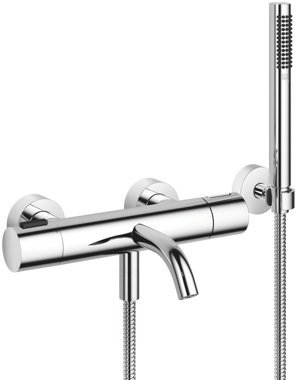 Dornbracht Meta mitigeur bain-douche murale avec thermostat chrome 34234979-00