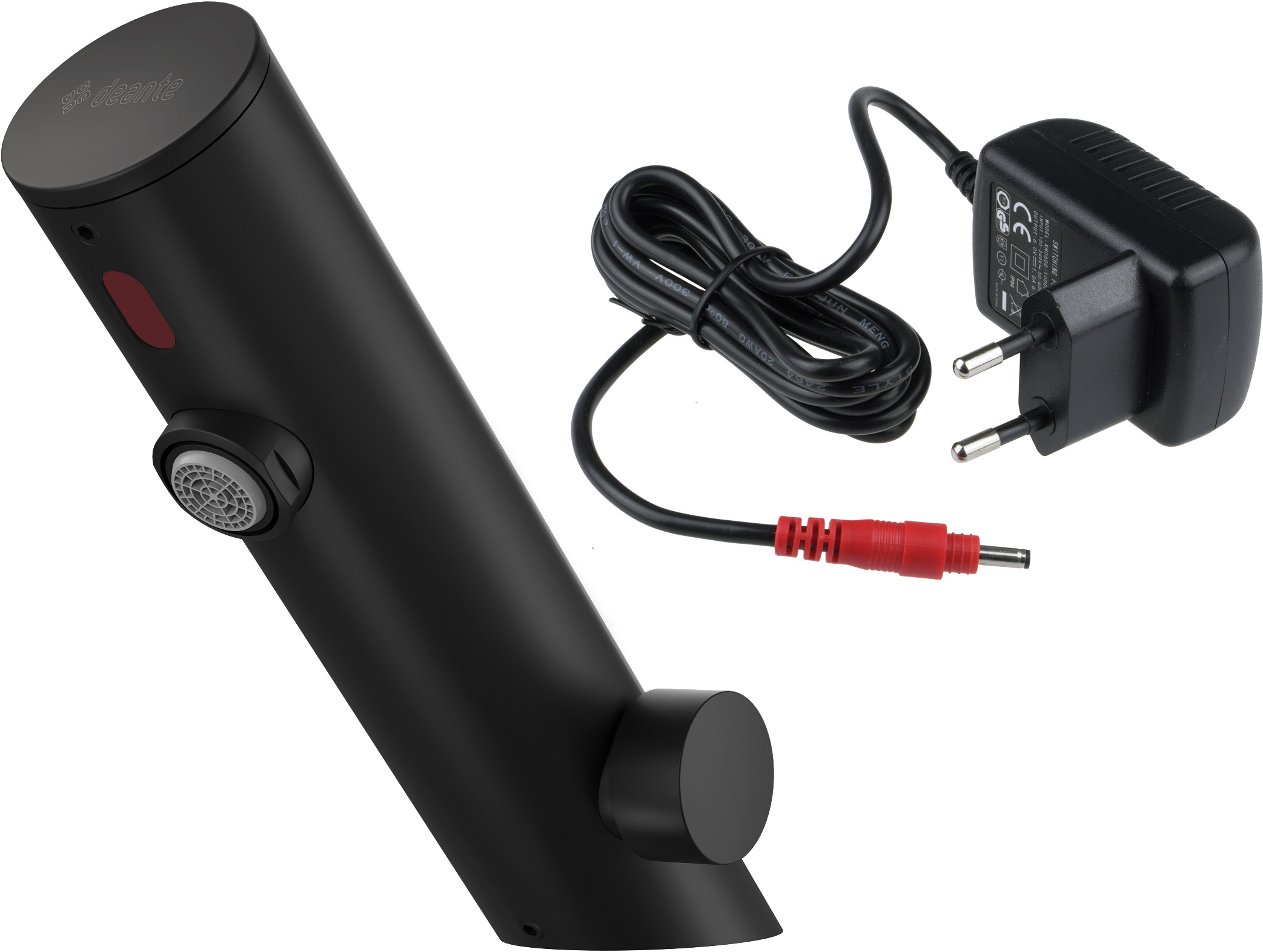 Deante Sense mitigeur de lavabo sur pied électronique noir BQRN29V