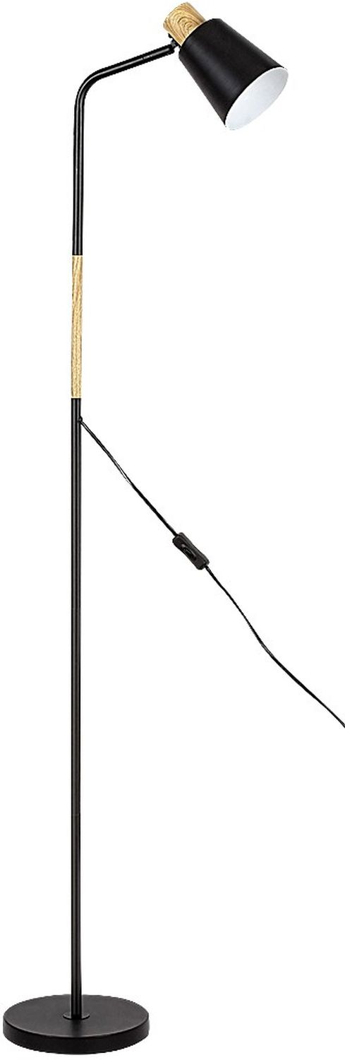 Rabalux Azim lampadaire 1x40 W noir-bois 74003