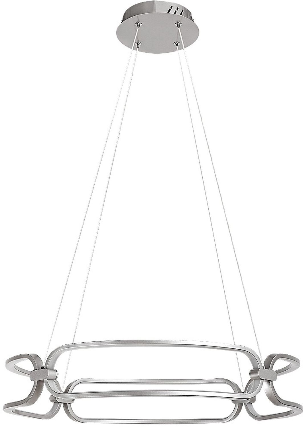 Rabalux Fringilla lampe suspendue 1x67 W blanc-chrome-satin 72010