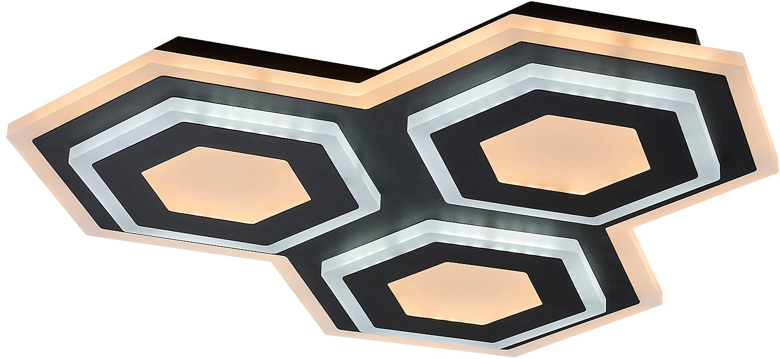 Rabalux Bitsi plafonnier 1x72 W noir-jaune 71115