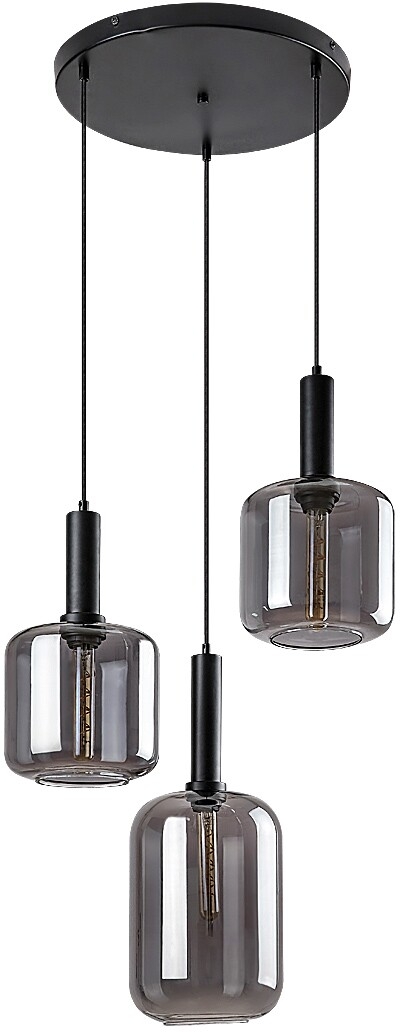 Rabalux Lissandra lampe suspendue 3x40 W noir 72103