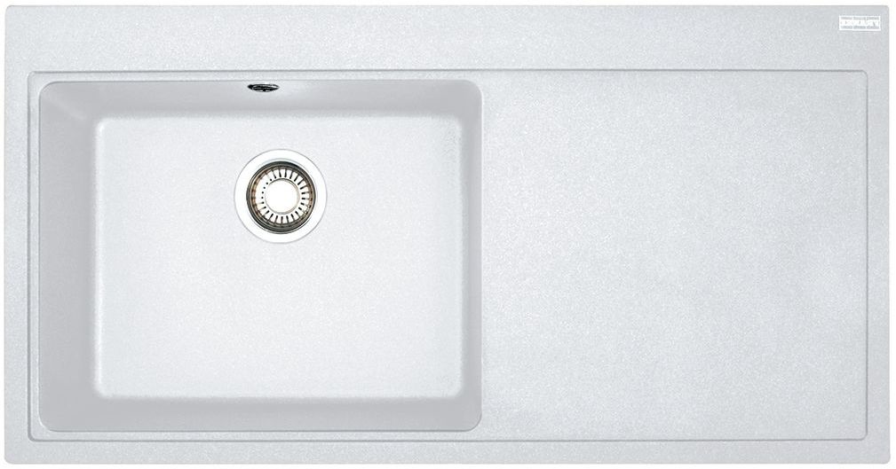 Franke Mythos évier en granit 100x51.5 cm blanc 114.0675.971