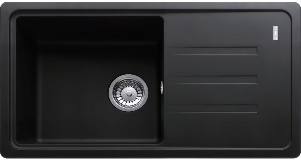 Franke Bliss évier en granit 78x43.5 cm gris/graphite/onyx 114.0676.310