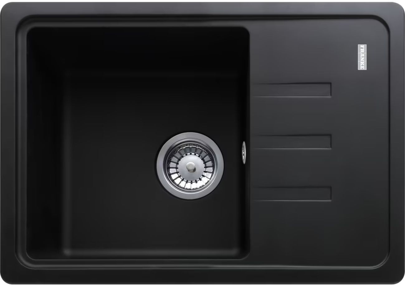 Franke Bliss évier en granit 62x43.5 cm gris/graphite/onyx 114.0676.317
