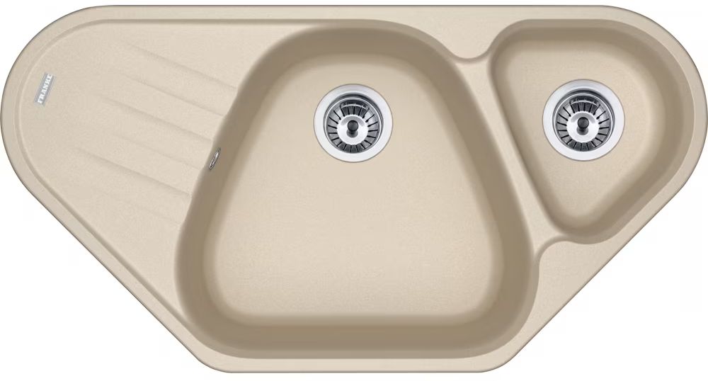 Franke Antea évier en granit 96x50 cm beige 114.0676.225