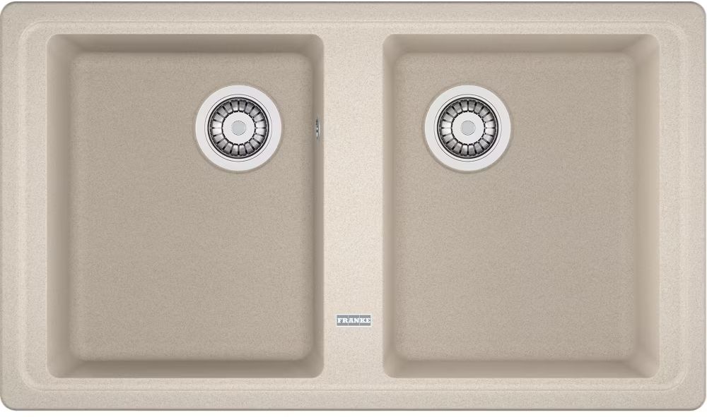 Franke Basis évier en granit 86x50 cm beige-marron 114.0676.265
